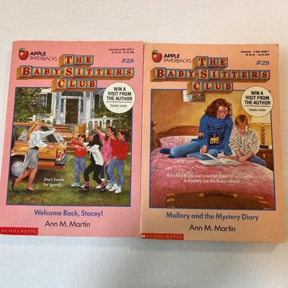 The Baby Sitters Club Book Lot of 10 Books 20-29 Ann M Martin Vintage 80's 90's - Picture 5 of 10